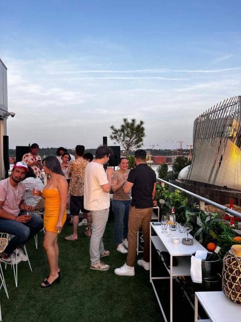 rooftop soirée